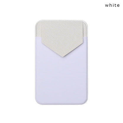 Elastic Mobile Phone Wallet Phone Credit ID Card Holder Adhesive Pocket Sticker Case Cellphone Credit Card Pocket