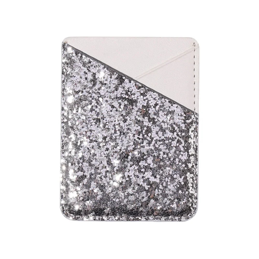 Elastic Mobile Phone Wallet Phone Credit ID Card Holder Adhesive Pocket Sticker Case Cellphone Credit Card Pocket